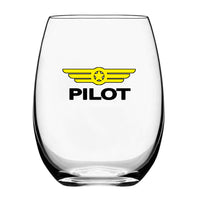 Thumbnail for Pilot & Badge Designed Beer & Water Glasses