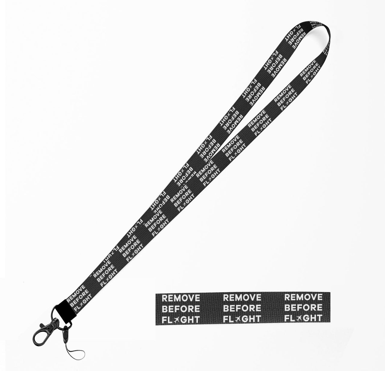 Remove Before Flight Designed Lanyard & ID Holders