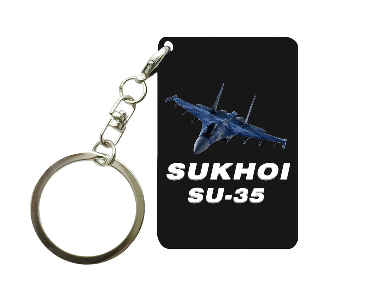 The Sukhoi SU-35 Designed Key Chains