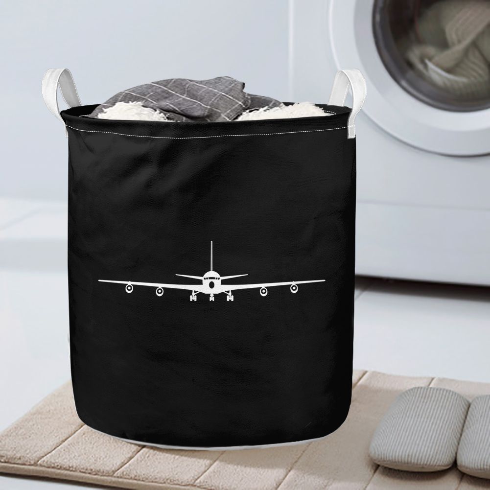 Boeing 707 Silhouette Designed Laundry Baskets