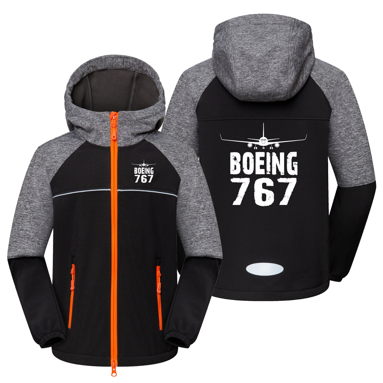 Boeing 767 & Plane Designed Children Polar Style Jackets