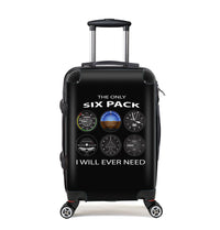 Thumbnail for The Only Six Pack I Will Ever Need Designed Cabin Size Luggages