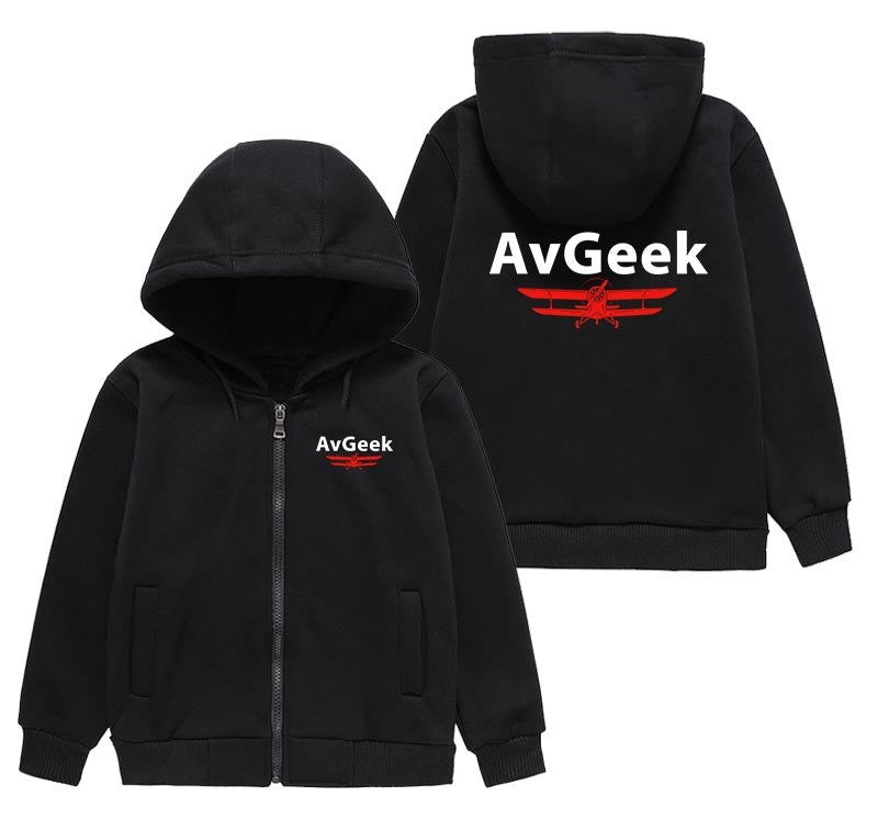 Avgeek Designed "CHILDREN" Zipped Hoodies