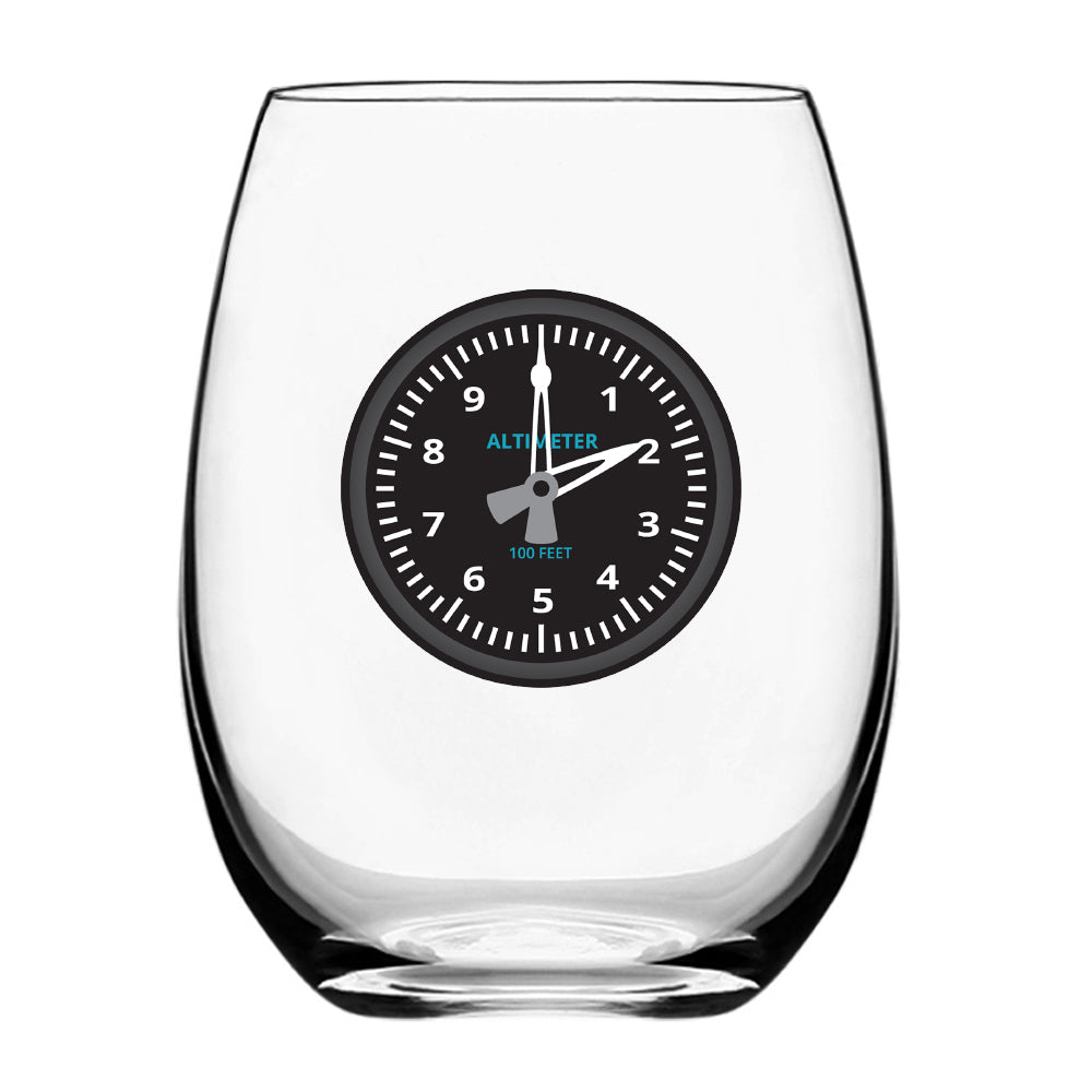 Altimeter Designed Beer & Water Glasses