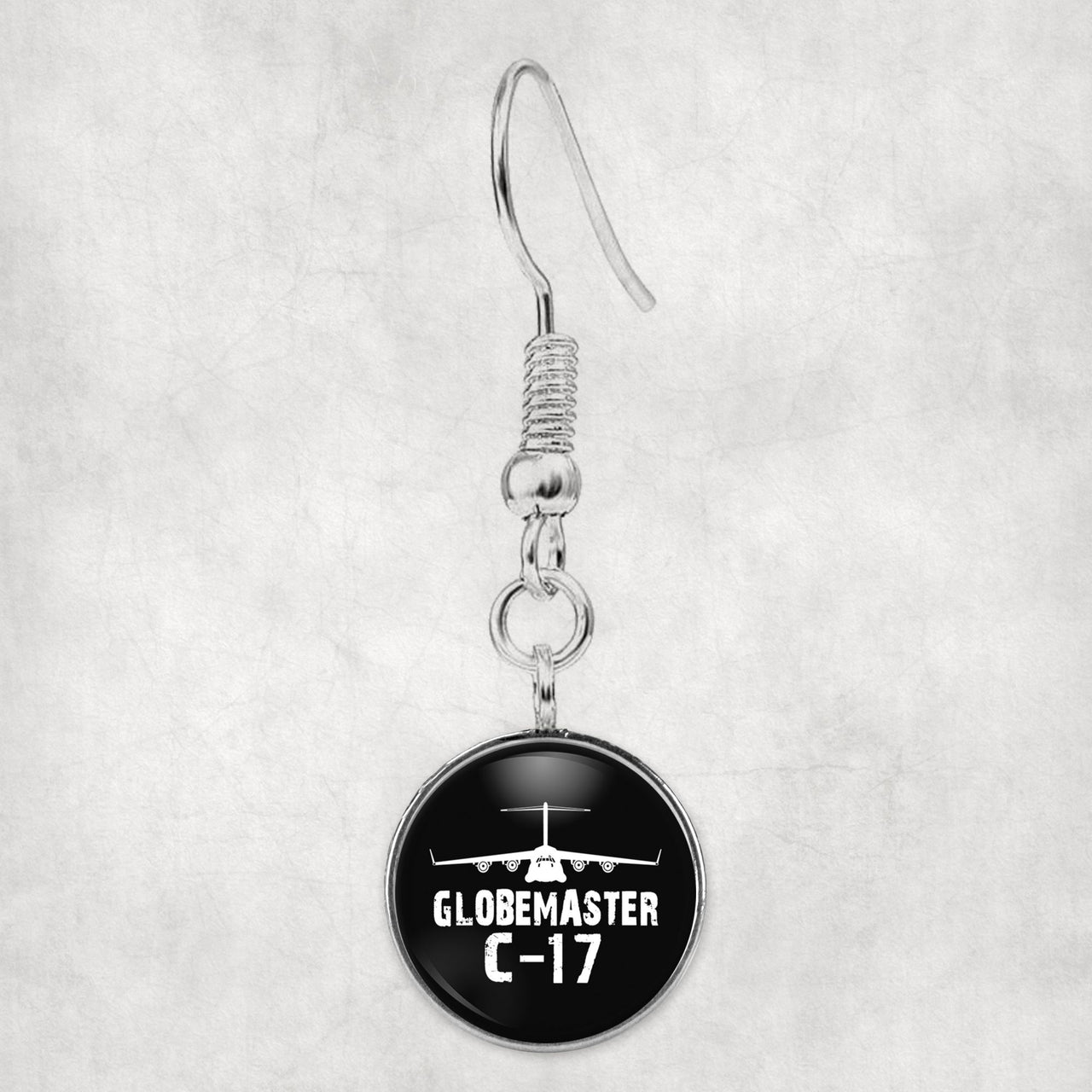 GlobeMaster C-17 & Plane Designed Earrings