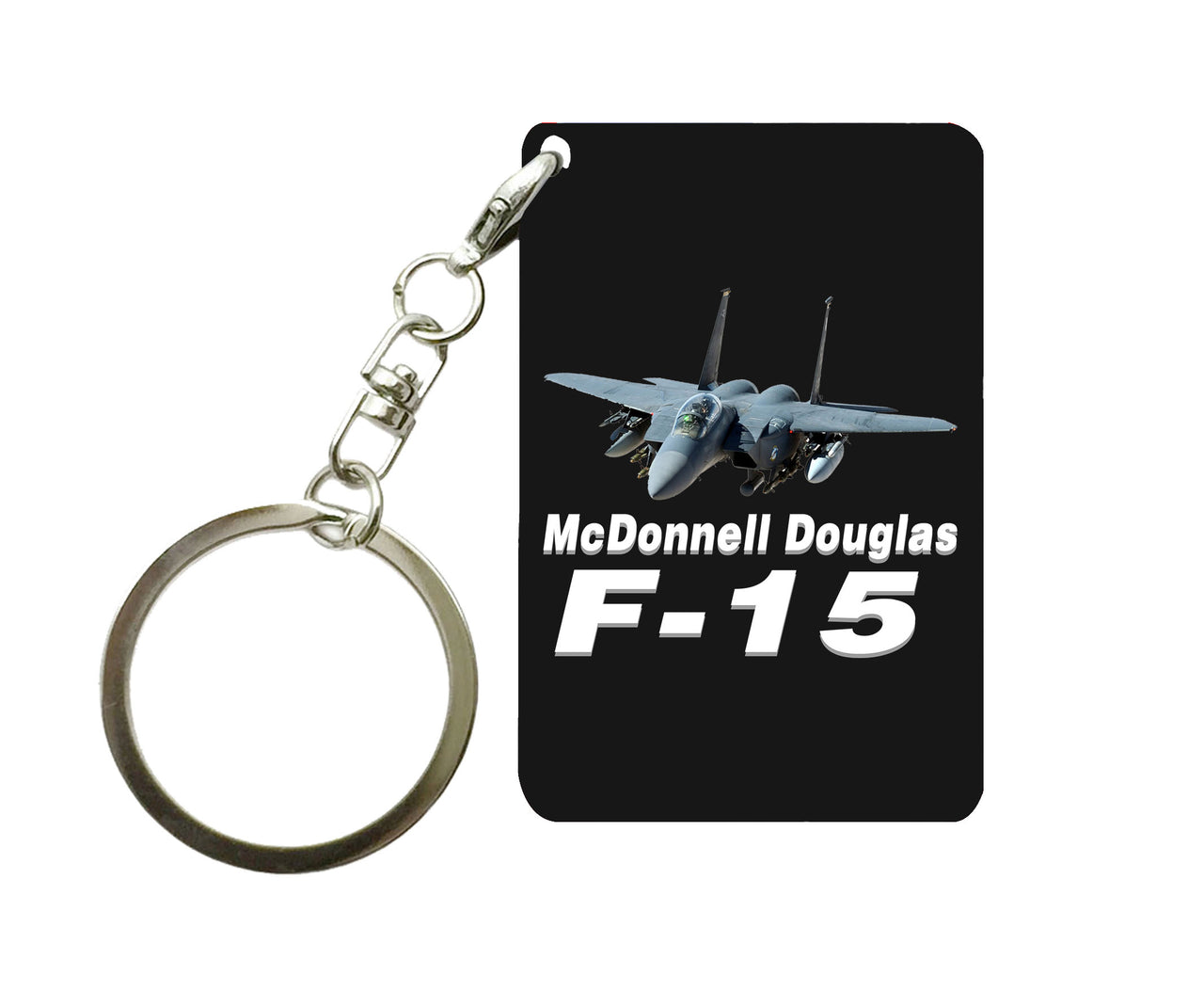 The McDonnell Douglas F15 Designed Key Chains