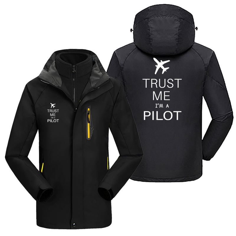 Trust Me I'm a Pilot 2 Designed Thick Skiing Jackets