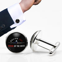 Thumbnail for Boeing 747 Queen of the Skies Designed Cuff Links