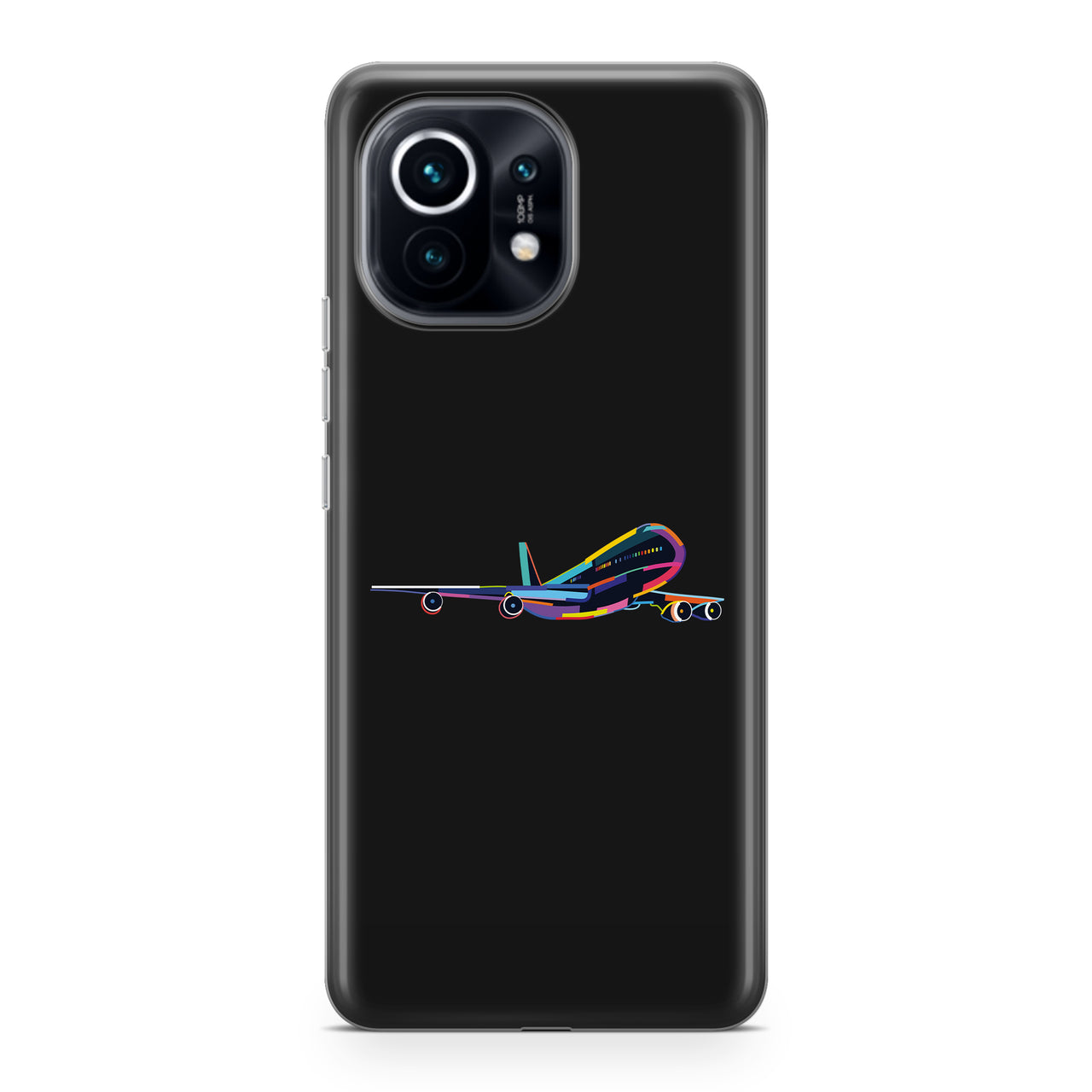 Multicolor Airplane Designed Xiaomi Cases