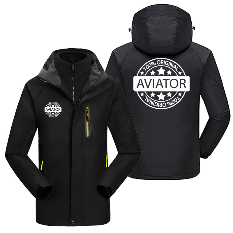 100 Original Aviator Designed Thick Skiing Jackets