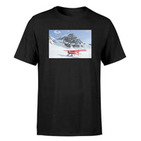 Thumbnail for Amazing Snow Airplane Designed T-Shirts