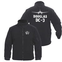 Thumbnail for Douglas DC-3 & Plane Designed Fleece Military Jackets (Customizable)