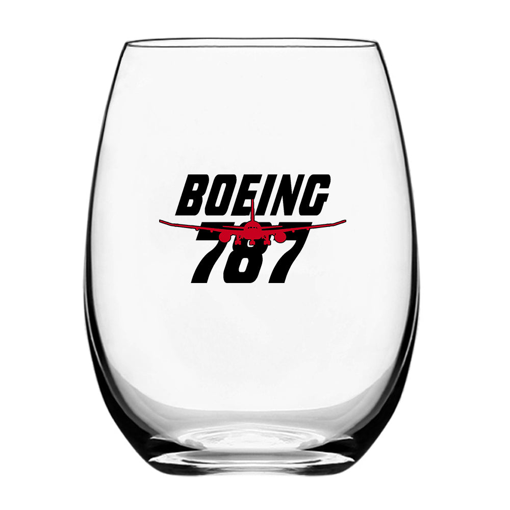 Amazing Boeing 787 Designed Beer & Water Glasses