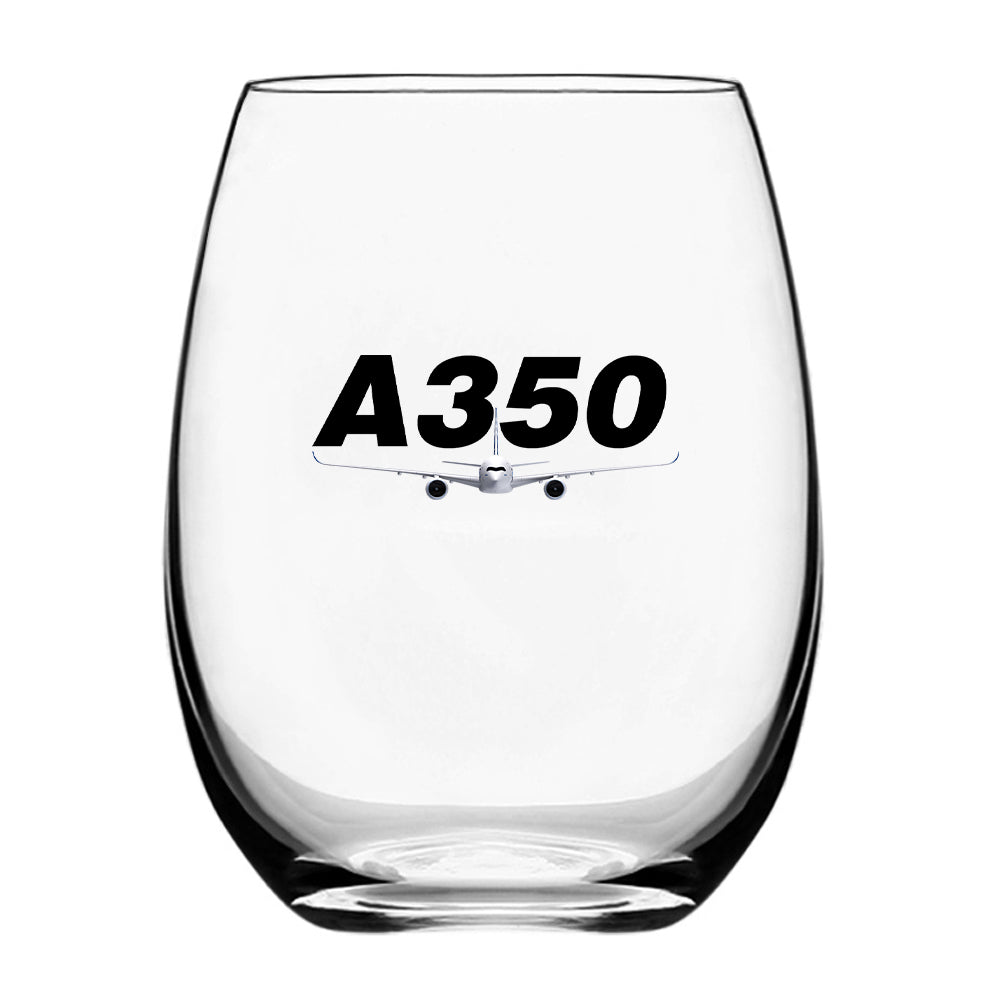 Super Airbus A350 Designed Beer & Water Glasses