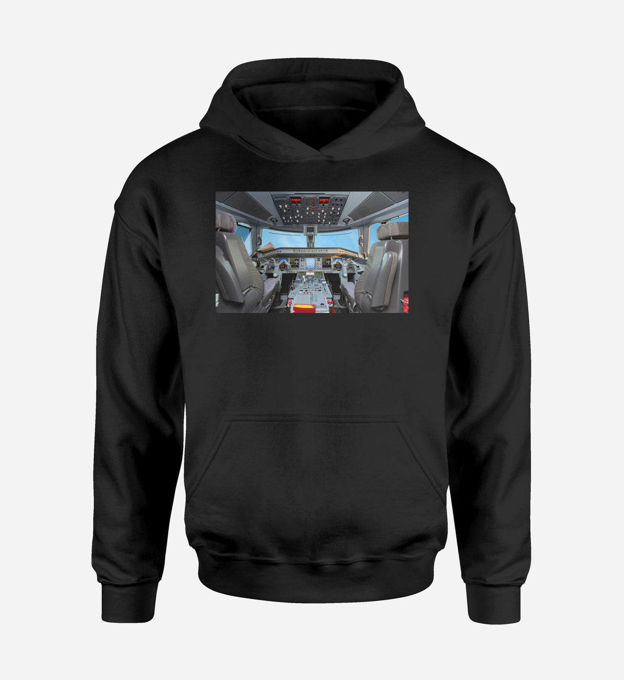 Embraer E190 Cockpit Designed Hoodies