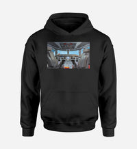 Thumbnail for Embraer E190 Cockpit Designed Hoodies