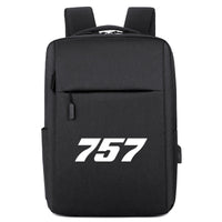 Thumbnail for 757 Flat Text Designed Super Travel Bags