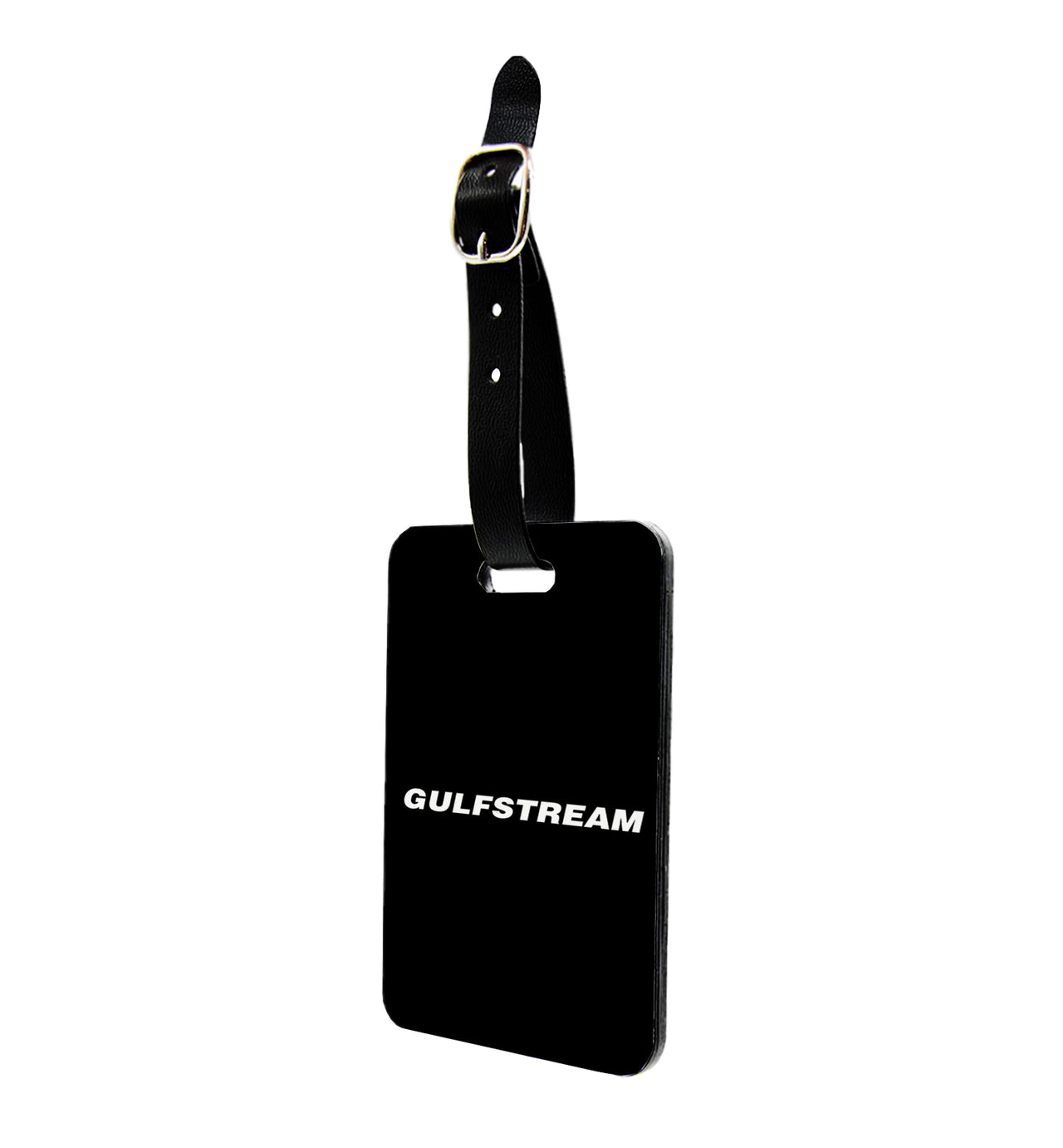 Gulfstream & Text Designed Luggage Tag