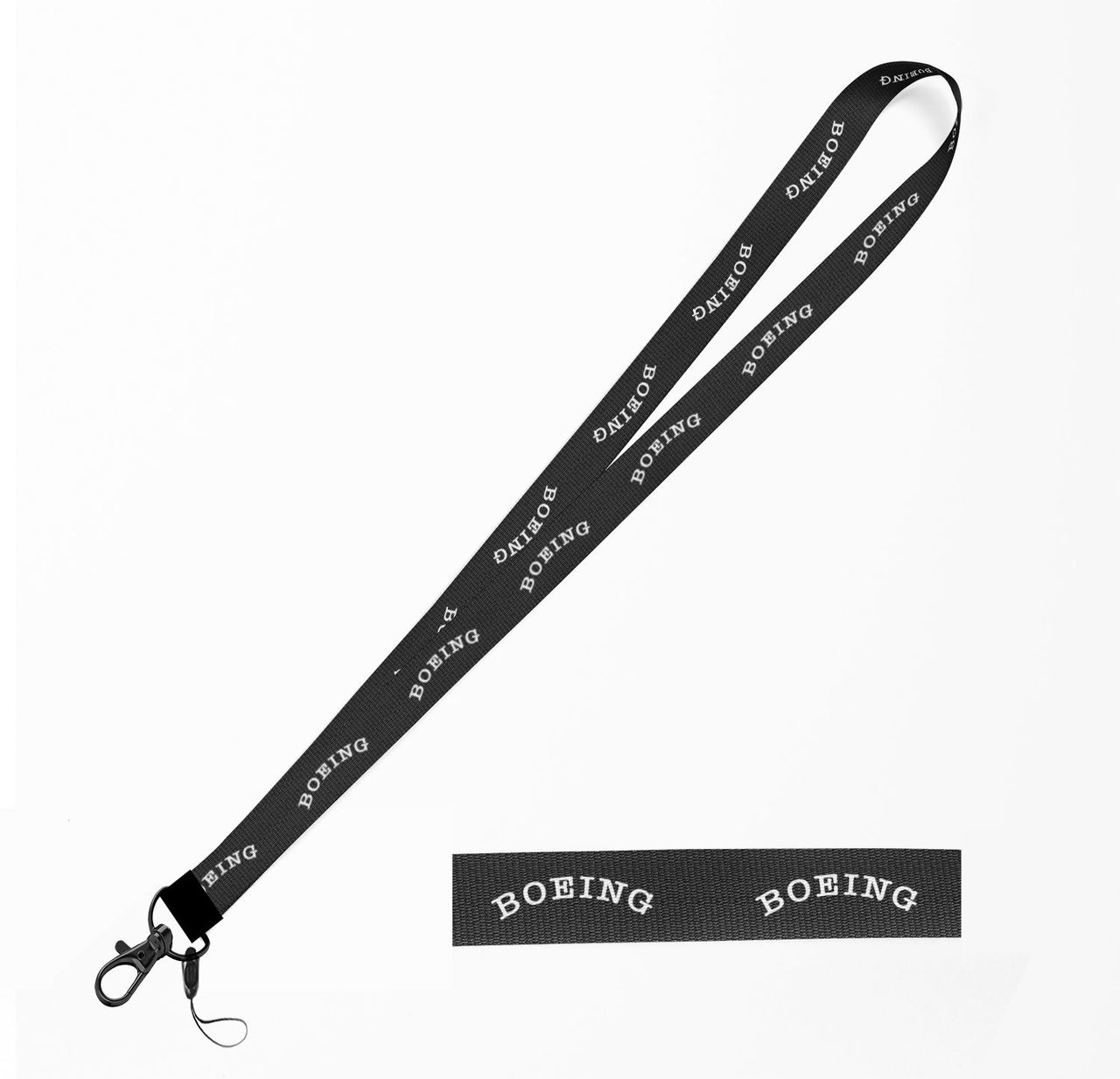 Special BOEING Text Designed Lanyard & ID Holders