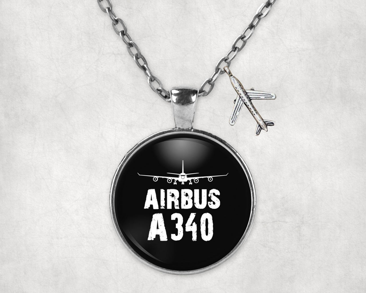 Airbus A340 & Plane Designed Necklaces