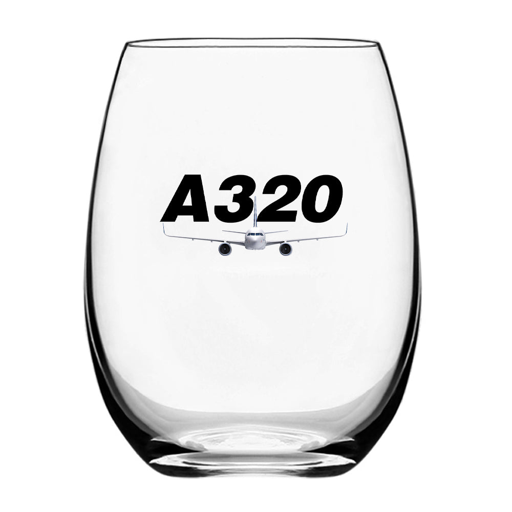 Super Airbus A320 Designed Beer & Water Glasses