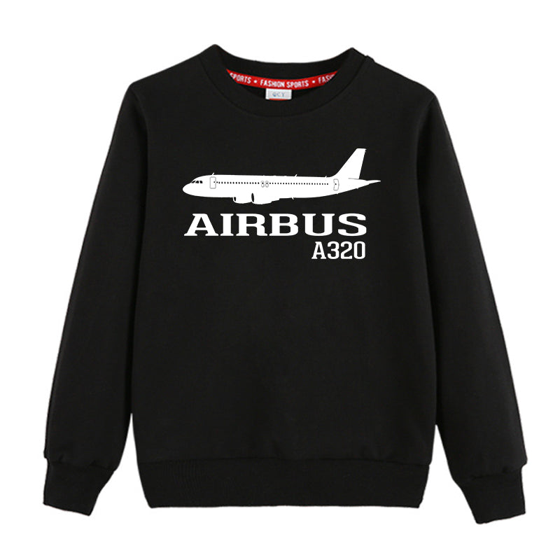 Airbus A320 Printed Designed "CHILDREN" Sweatshirts