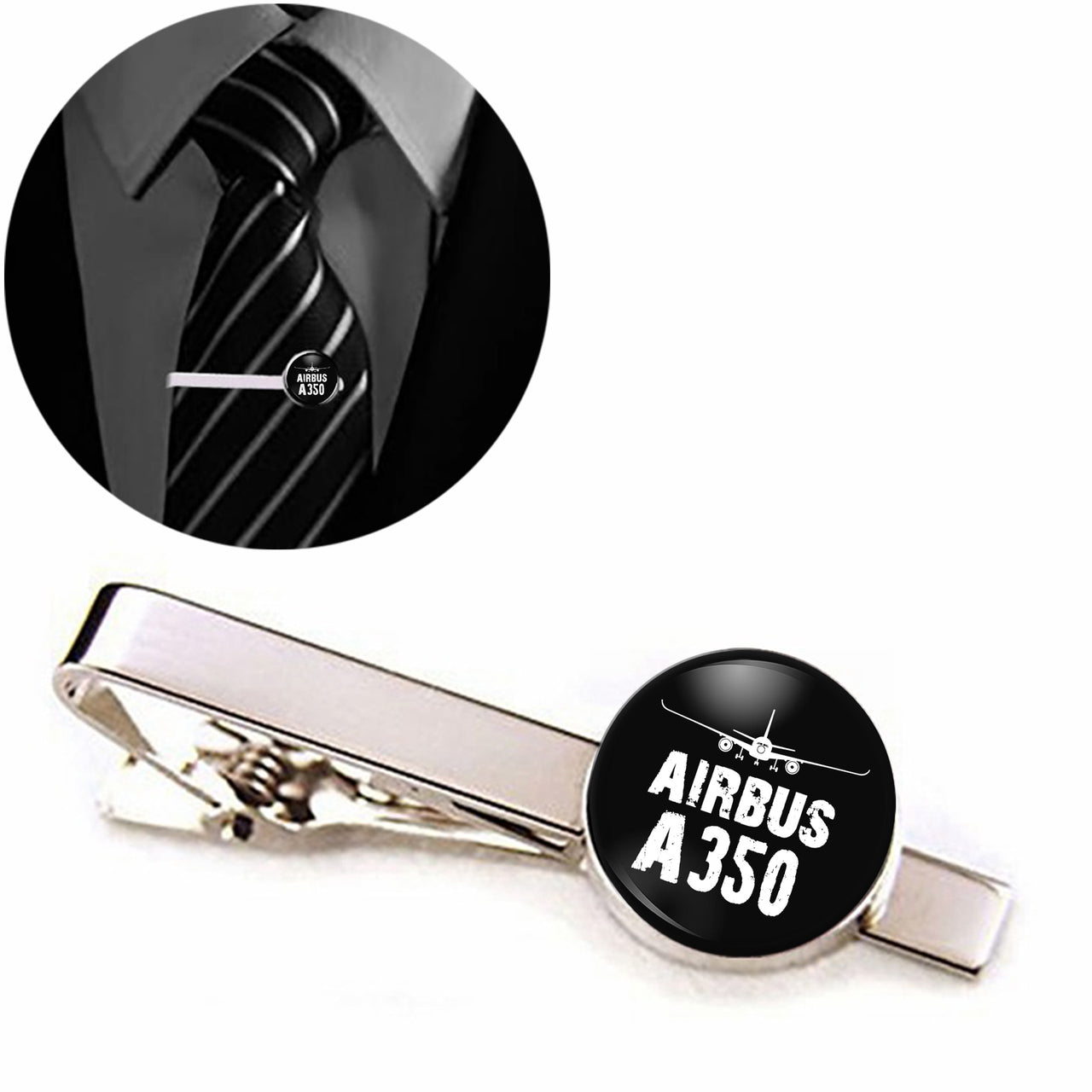 Airbus A350 & Plane Designed Tie Clips