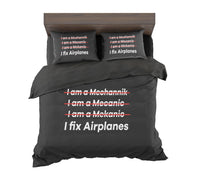 Thumbnail for I Fix Airplanes Designed Bedding Sets