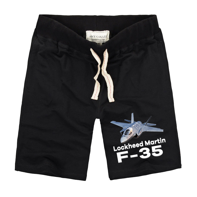 The Lockheed Martin F35 Designed Cotton Shorts