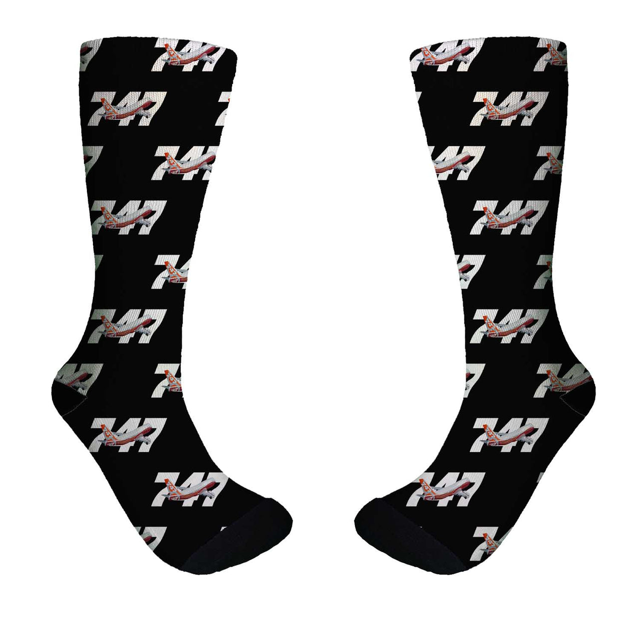 Super Boeing 747 Intercontinental Designed Socks