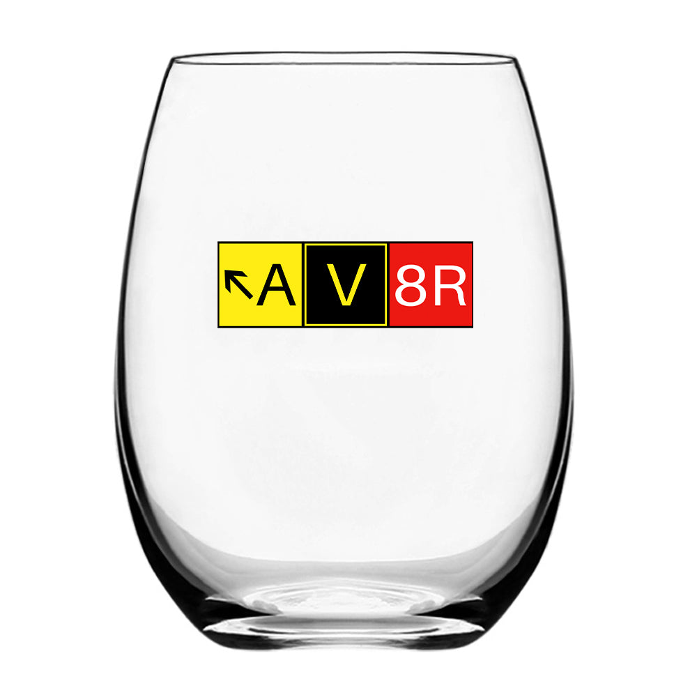 AV8R Designed Beer & Water Glasses