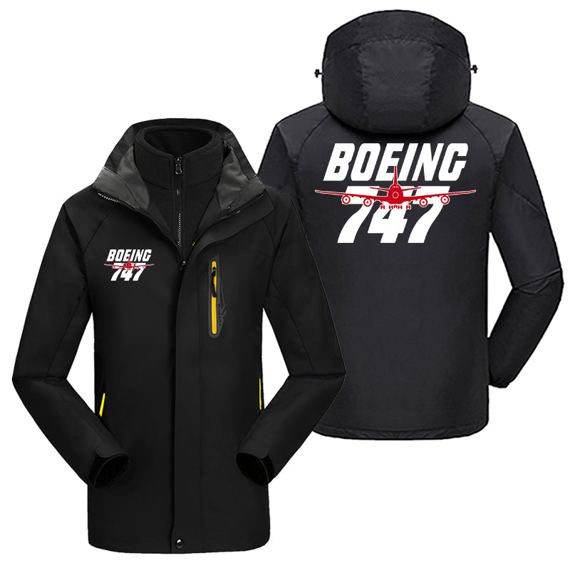 Amazing Boeing 747 Designed Thick Skiing Jackets