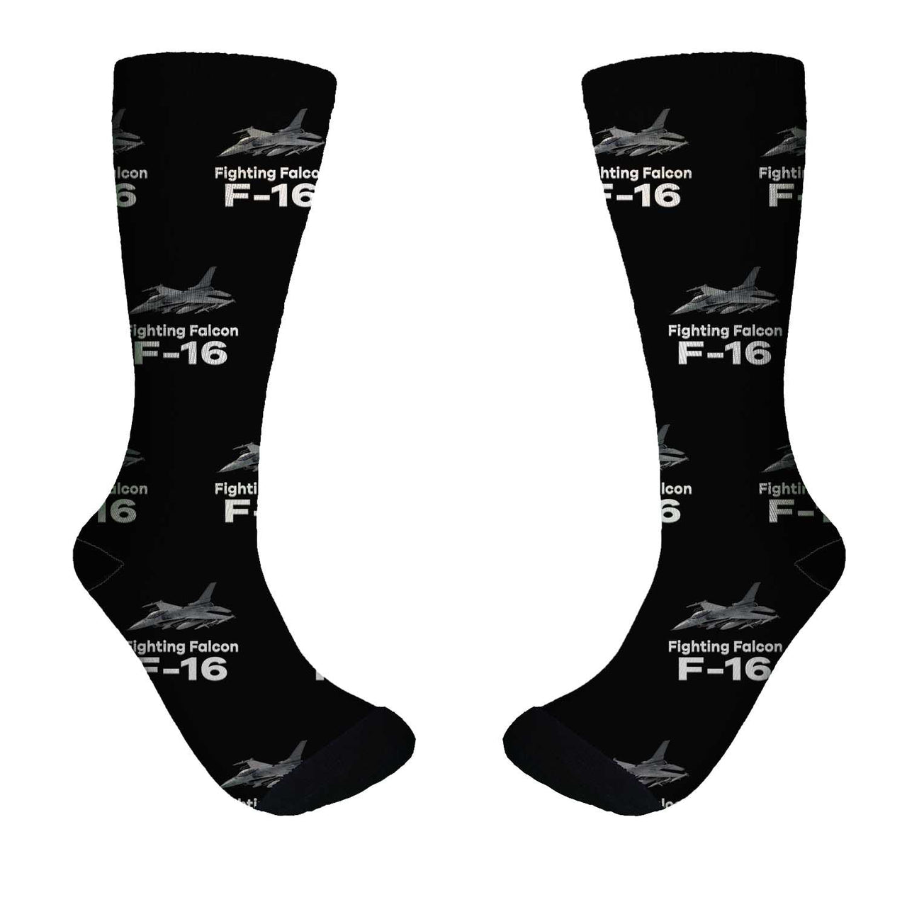 The Fighting Falcon F16 Designed Socks