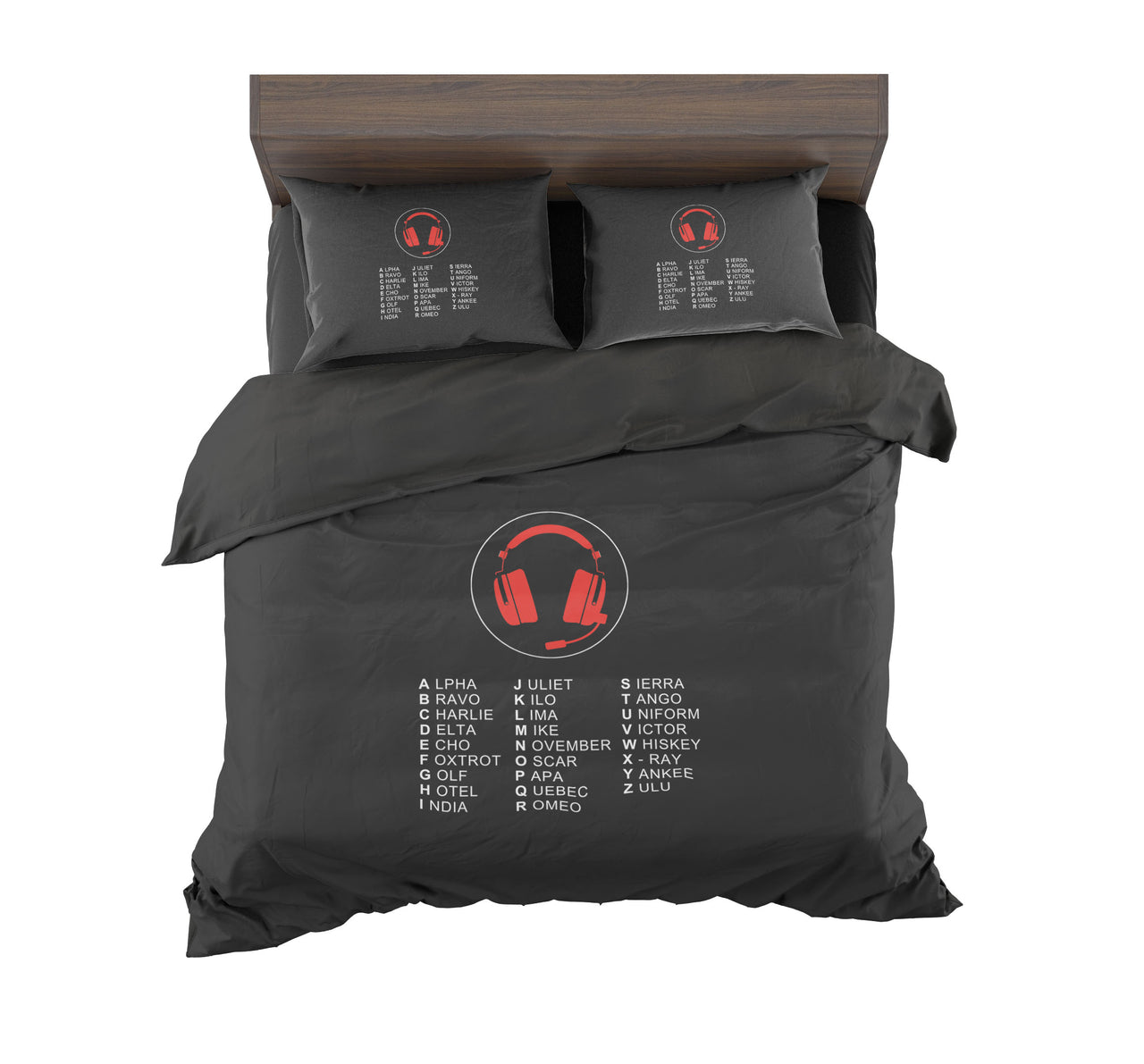 Aviation Alphabet 3 Designed Bedding Sets