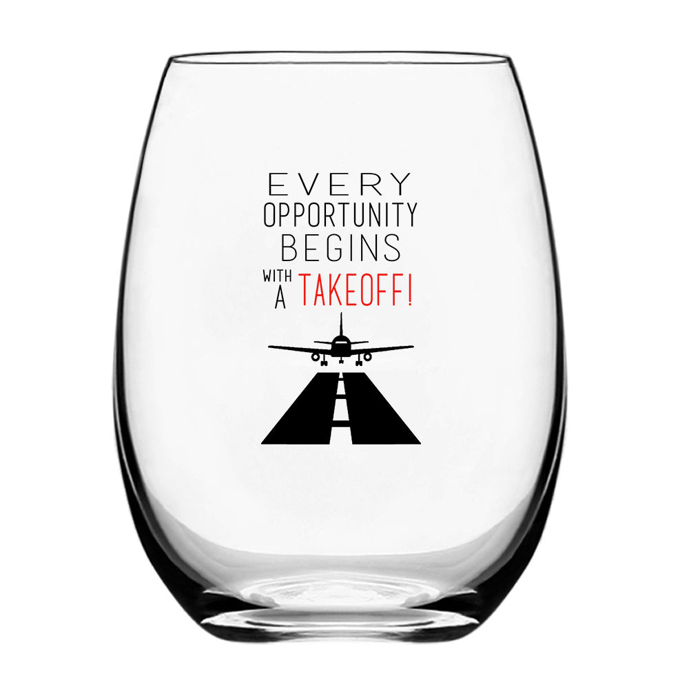 Every Opportunity Designed Beer & Water Glasses