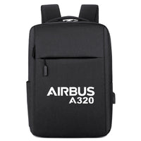 Thumbnail for Airbus A320 & Text Designed Super Travel Bags