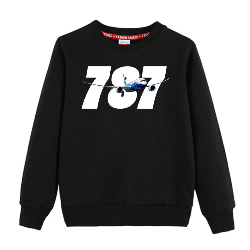 Super Boeing 787 Designed "CHILDREN" Sweatshirts