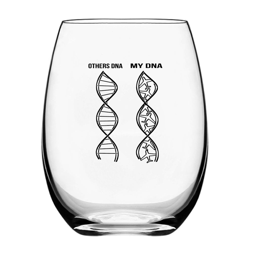 Aviation DNA Designed Beer & Water Glasses