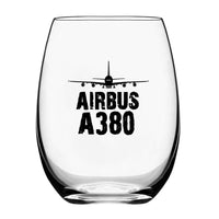 Thumbnail for Airbus A380 & Plane Designed Beer & Water Glasses