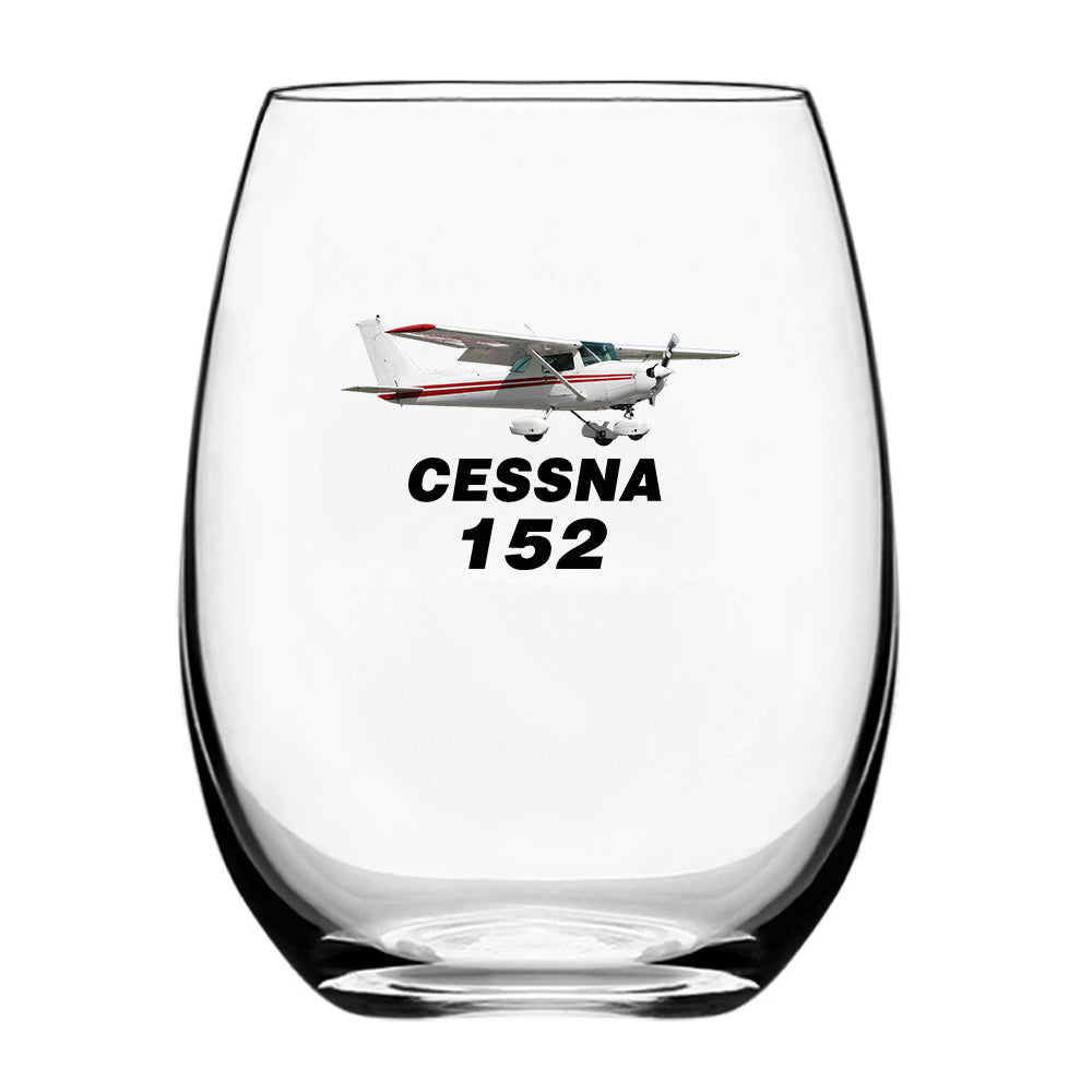 The Cessna 152 Designed Beer & Water Glasses