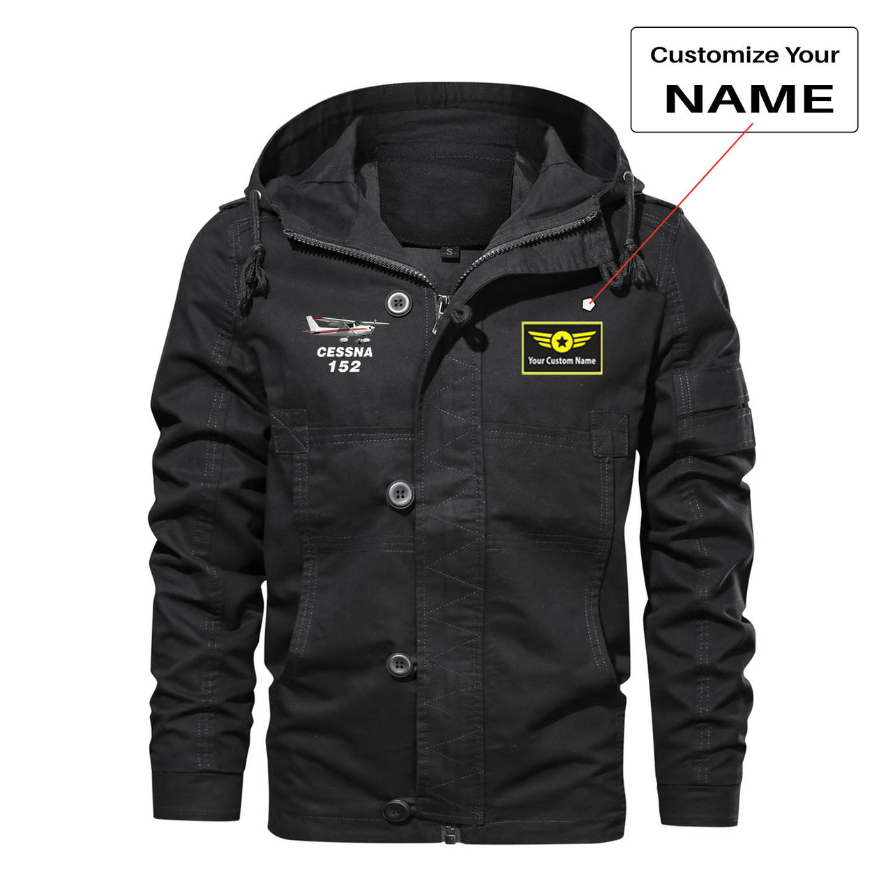 The Cessna 152 Designed Cotton Jackets