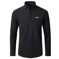 Thumbnail for Boeing 777 Silhouette Designed Long Sleeve Shirts