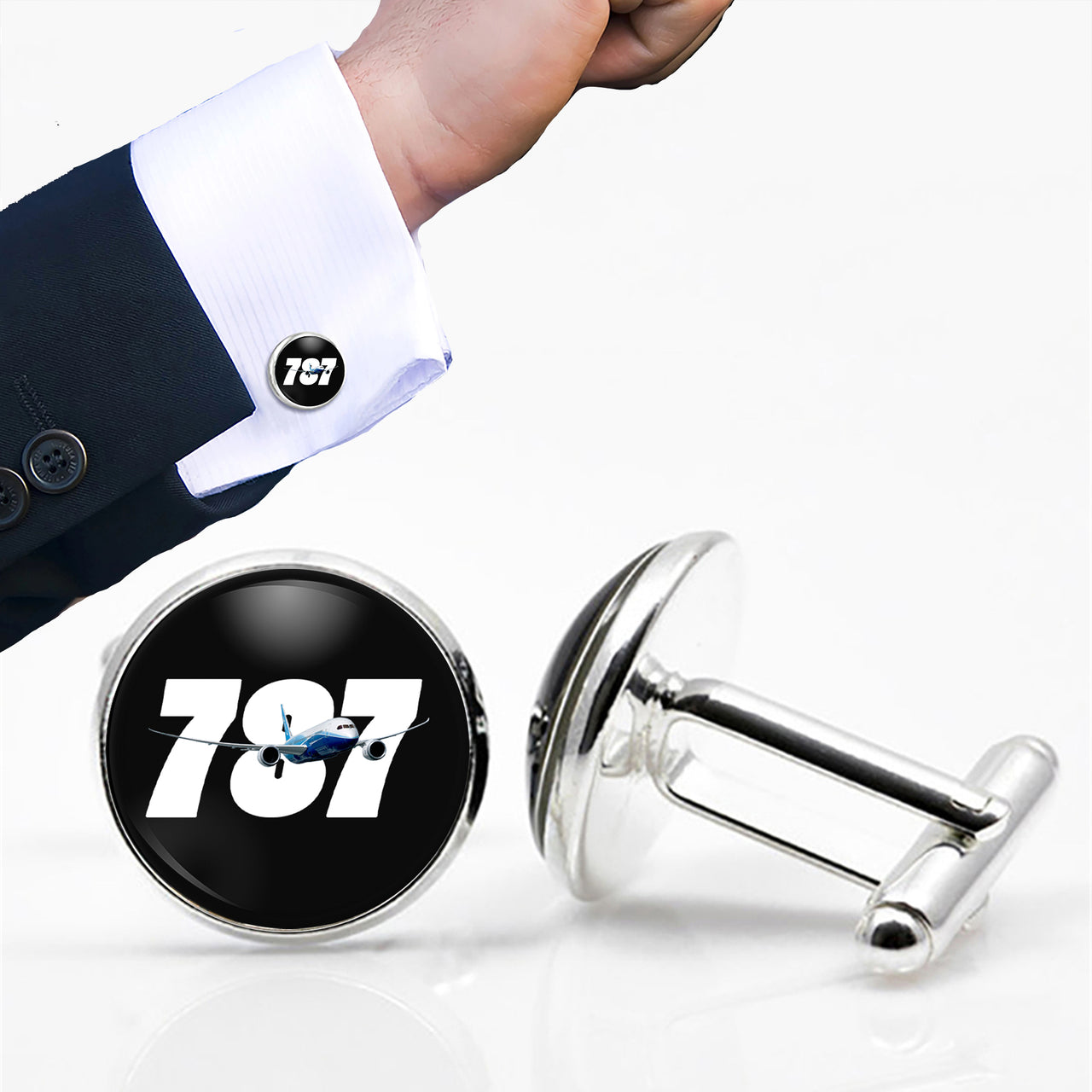 Super Boeing 787 Designed Cuff Links