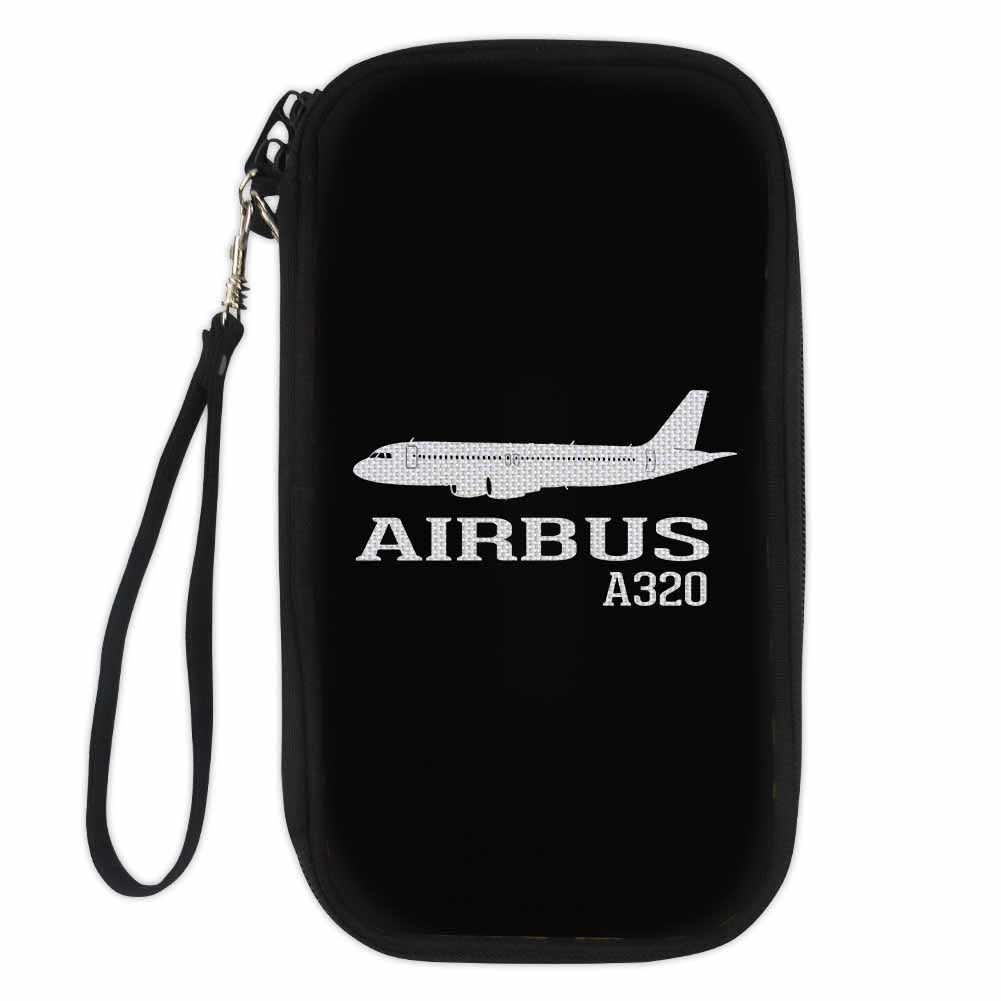 Airbus A320 Printed Designed Travel Cases & Wallets