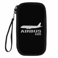 Thumbnail for Airbus A320 Printed Designed Travel Cases & Wallets