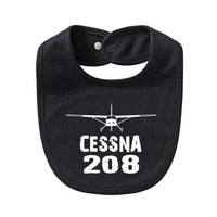 Thumbnail for Cessna 208 & Plane Designed Baby Saliva & Feeding Towels