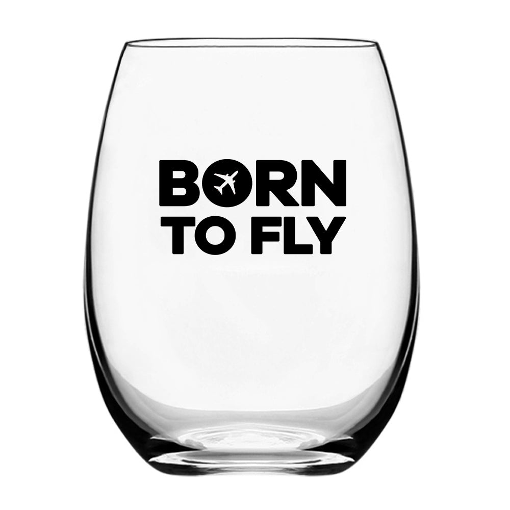 Born To Fly Special Designed Beer & Water Glasses