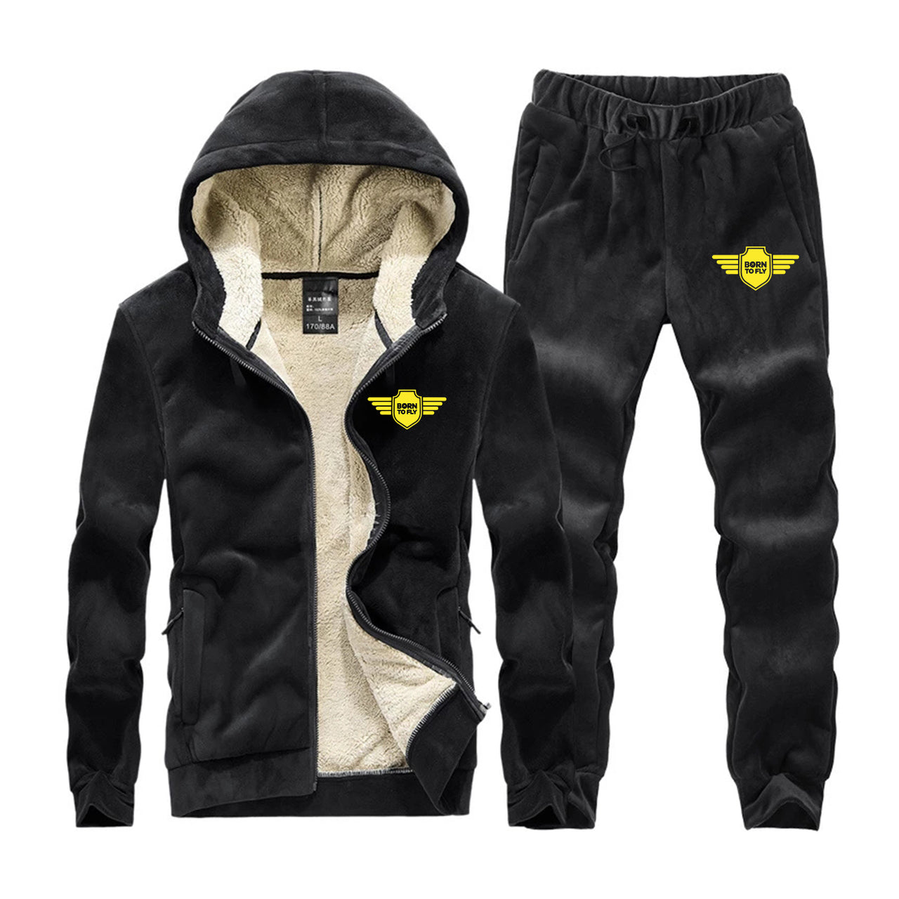 Born To Fly & Badge Designed Winter Sportsuits