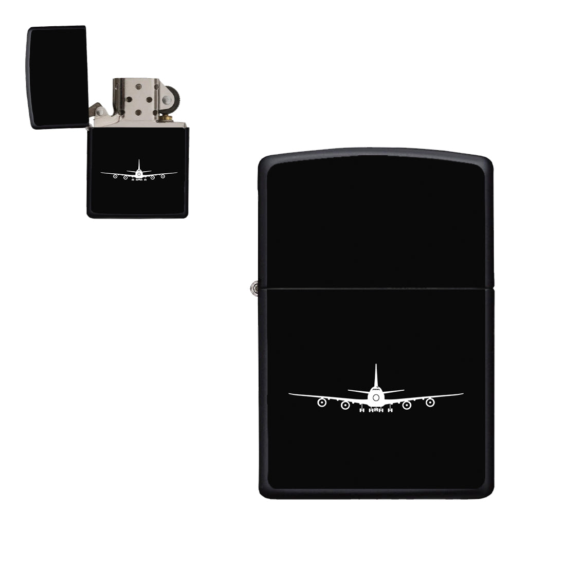 Boeing 747 Silhouette Designed Metal Lighters