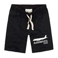 Thumbnail for Airbus A320 Printed Designed Cotton Shorts